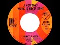 1972 HITS ARCHIVE: A Cowboys Work Is Never Done - Sonny & Cher (stereo 45)