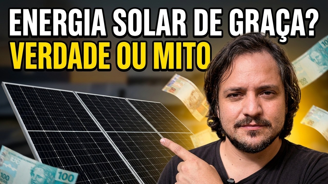 VOCÊ ESTÁ SENDO ENGANADO COM ENERGIA SOLAR? VEJA OS NÚMEROS