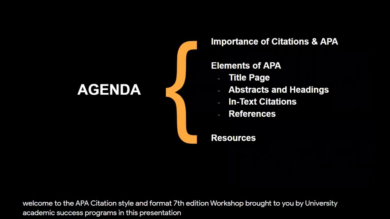 APA Citation Style  7th Edition