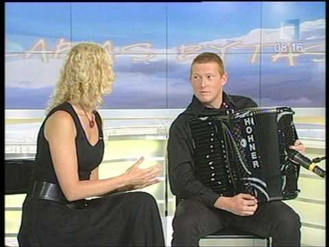 Grayson Masefield  in Lithuania TV 2010 07 29