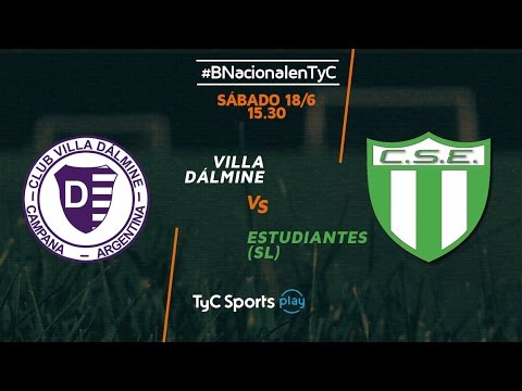 Primera B Nacional: Villa Dálmine vs. Estudiantes (SL) | #BNacionalenTyC