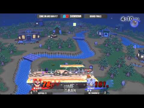Come on and Ban #17 - Grand Finals: Jeepysol (Wario) vs MS|Shadow (Sonic)