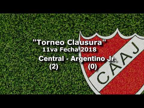 11va Fecha Torneo Clausura - Central (2) / Argentino Jr (0)
