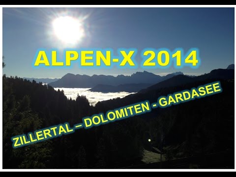 Alpencross 2014 Zillertal - Dolomiten - Gardasee