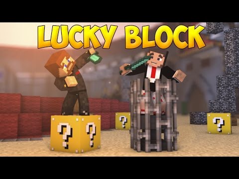 ч.02 Lucky Block Wars Minecraft - Лаки блоки!!