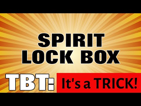 Spirit Lock Box by Mak Magic