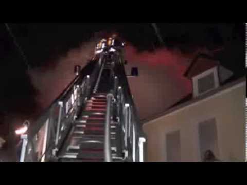 Dachstuhlbrand in Bismark