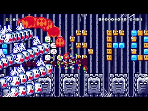 THANKS FOR 500 STARS (Hold ZR) by ian - SUPER MARIO MAKER - NO COMMENTARY 1AT