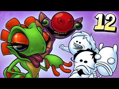 Oney Plays Yooka-Laylee WITH FRIENDS - EP 12 - Swimming Backwards