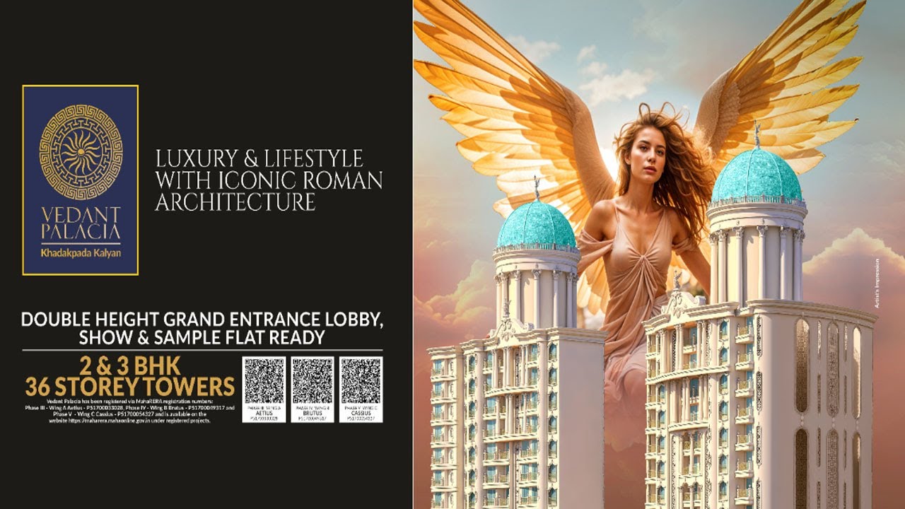 Tharwani Vedant Palacia in Kalyan | Call 9022112222