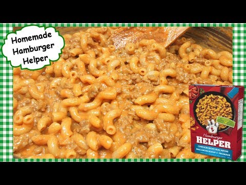 Homemade Hamburger Helper Cheeseburger Macaroni ~...