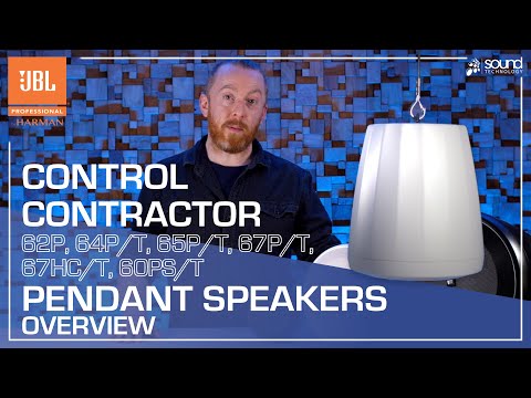 AV Solutions: JBL Control Contractor 60 Series Pendant Speakers overview & specs | Sound Technology