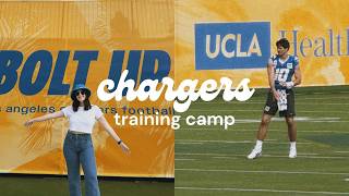 CHARGERS TRAINING CAMP ⚡️ NEW MERCH, PRACTICE AT THE BOLT