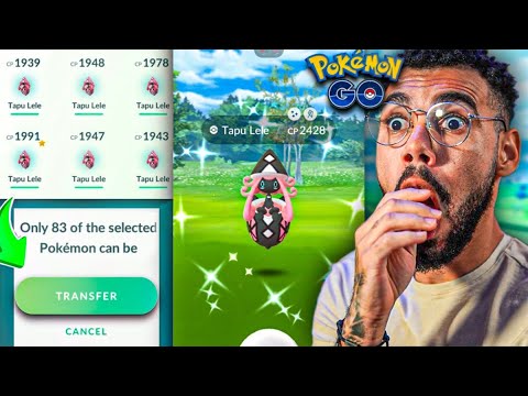 EXCLUO um Lendário toda vez que TAPU LELE não brilhar… 😰🤯