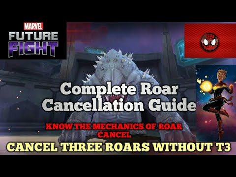 COMPLETE ROAR CANCEL GUIDE. CANCEL ROARS LIKE A PRO #MFF #Roarcancel #Abx #T3captainm