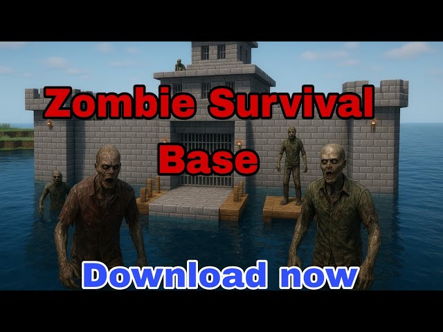 Zombie Survival Base Minecraft Map zombie-survival-base-minecraft-map