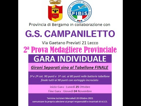 2ª prova provinciale campaniletto (GIRONI ELIMINATORI)