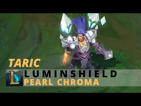Luminshield Taric Pearl Chroma - League Of Legends