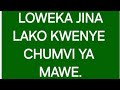 KOMBOA JINA LAKO KWA CHUMVI