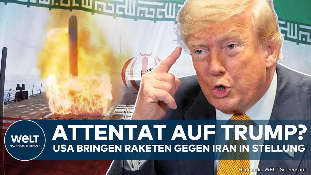 IRAN-KRIEG: Attentat auf Trump? USA bringen Raketen gegen Mullahs in Stellung! Teheran reagiert