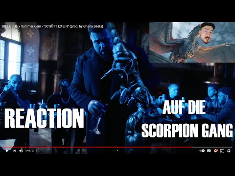 BILLA JOE x Summer Cem - "SCHÜTT ES EIN" (prod. by Ghana Beats) REACTION I Frankenstein Vibes iz da