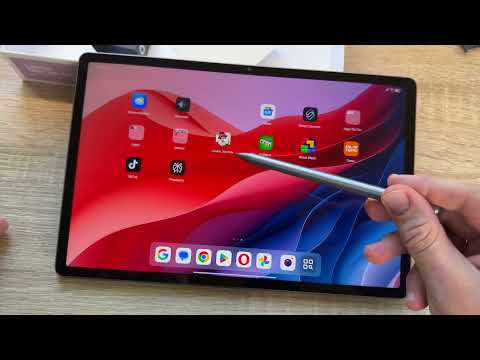 Lenovo Idea Tab Pro Tablet (tablet computer) Overview, Unboxing, Android 15 setup and instructions