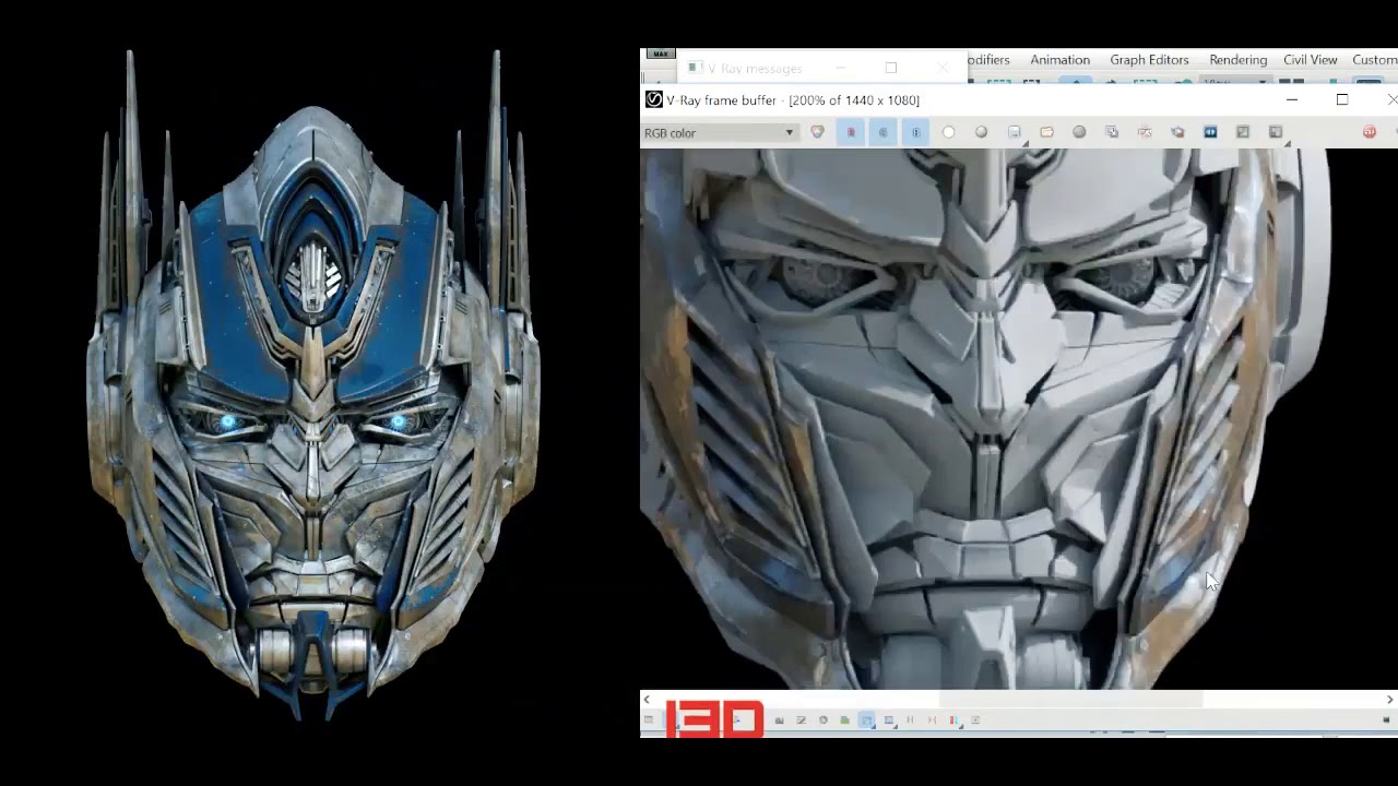 Key to CGI Transformers CGI 3d Models [VISIT inside3dedu.com]