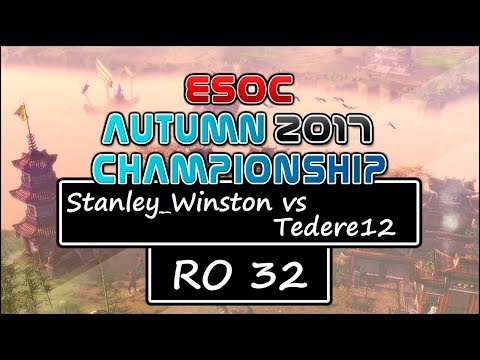 [AoE3] ESOC Autumn Tournament — RO32: Stanley_Winston vs Tedere12