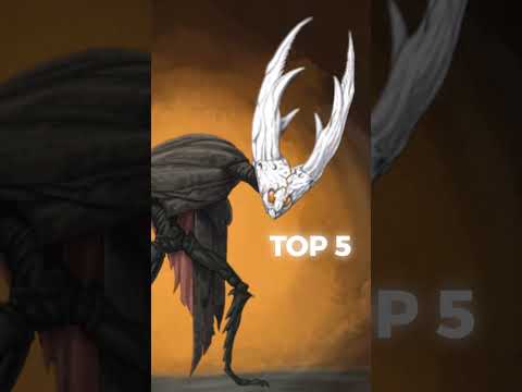 Top 8 LORE BASED Strongest Characters Hollow Knight #hollowknight #edit