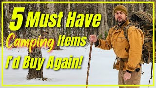 5 Must Have Camping Items I'd Buy Again!