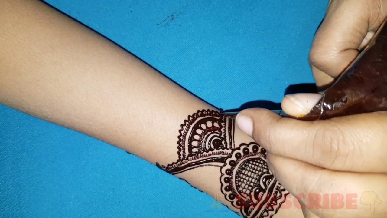 Indian Traditional Mehndi Design
