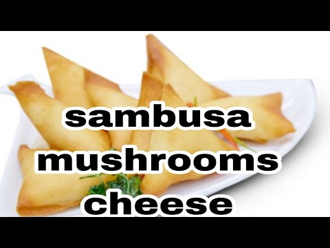 SAMBUSA MUSHROOMS CHEESE #subscribe #support #middleeast #ramadanspecial