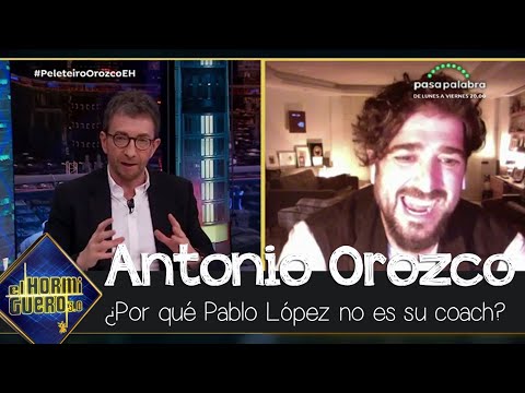 Antonio Orozco revela la razón por la que no deja que Pablo López sea su 'coach' - El Hormiguero 3.0