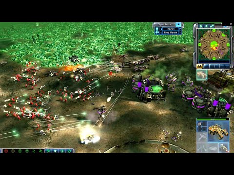 C&C3 Kane's Wrath FFA Fey, Mat, Dan on Rocktagon