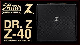 Video thumbnail for Matt's Music Center - Dr. Z Z-40 1x12 Combo Amplifier - Chris Bryant by Matt's Music Center