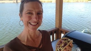 preview picture of video 'San Diego Grilled Trout Tacos at Santee Lakes Recreation Preserve - RV Cooking Show'
