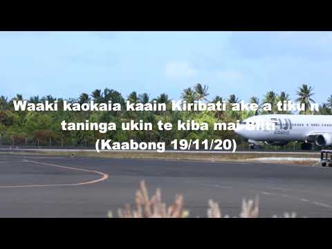 Ana moan kaokioki (repatriation) te Tautaeka ni Kiribati mai Biiti