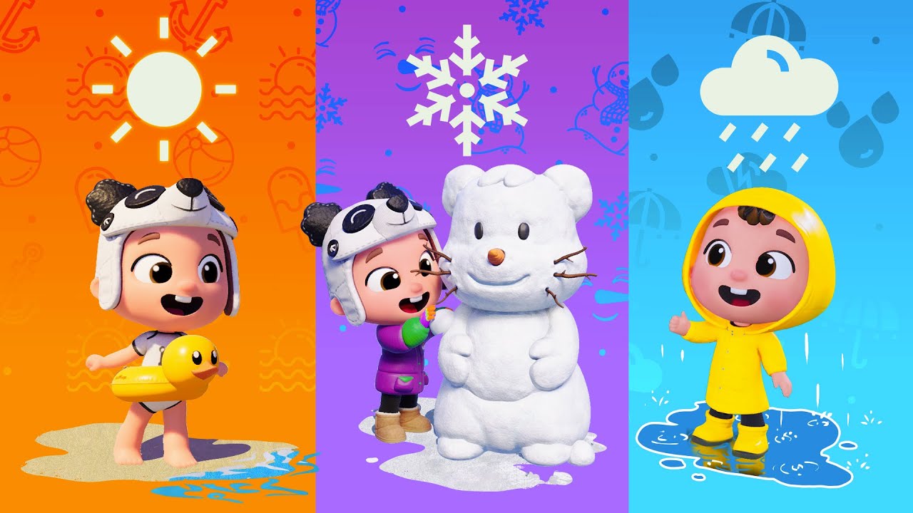 Weather and Clothes song - Dress up for the season song #appMink Kids Song & Nursery Rhymes