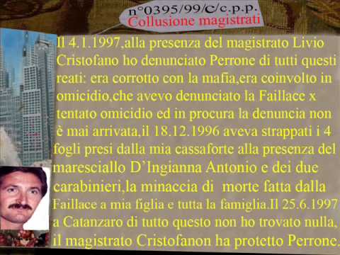Cerzeto CAVALIERE GAETANO CASSANO IONIO IL COMPLOTTO DEGLI INFAMI DELLO STATO wmv