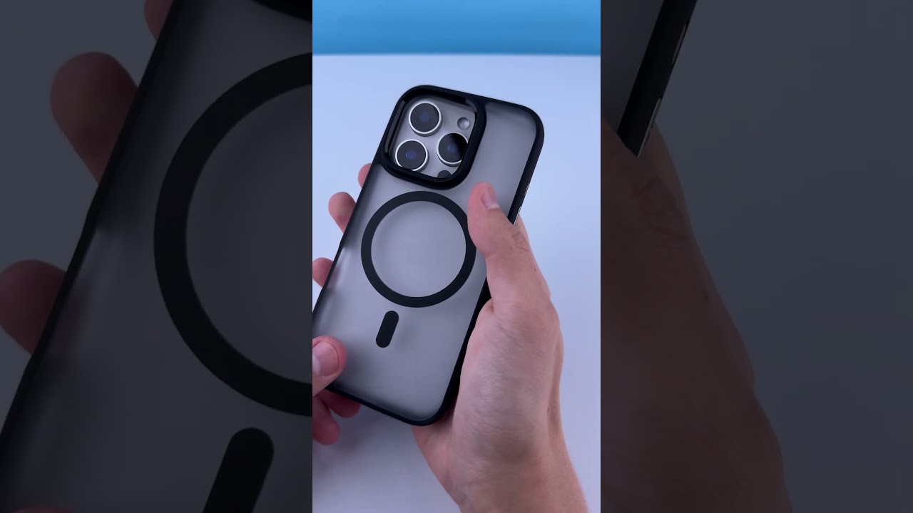 TPU+PC чехол Blueo Skin Friendly Frosted with MagSafe для Apple iPhone 17 (6.3")