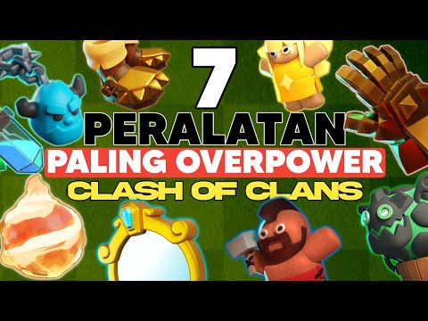 7 Peralatan Pahlawan Paling OVERPOWER Yang Banyak Digunakan Di Clash Of Clans