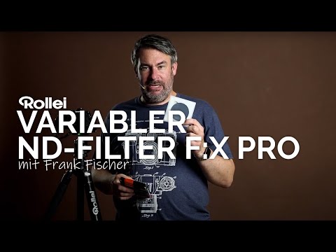 The new variable ND filter FX:Pro from Rollei