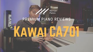 Video thumbnail for 🎹 Kawai CA701 | Digital Piano Review & Demo | New Kawai Digital Piano 🎹 by Merriam Music