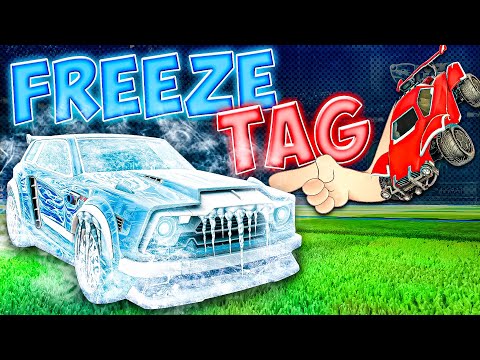 I created Rocket League FREEZE TAG and we couldn't stop playing it