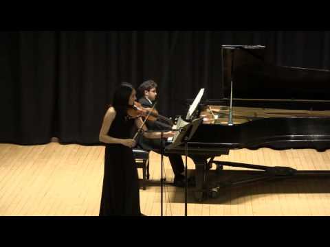 Ravel Violin Sonata in G major, Movement 1 Rachel Arcega Orth