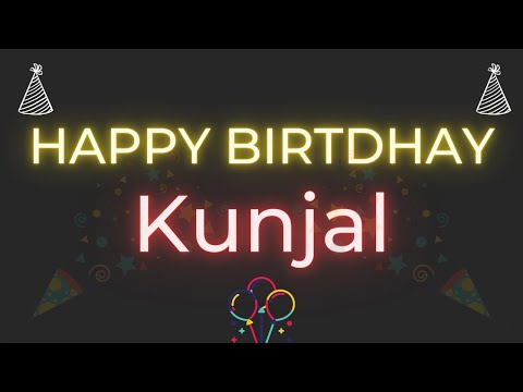 Happy Birthday to Kunjal - Birthday Wish From Birthday Bash