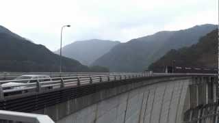 preview picture of video '川治ダム 栃木県鬼怒川渓谷　Kawaji dam'