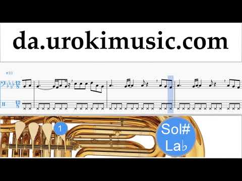 Tuba undervisning Ed Sheeran - Perfect Lektioner Sange um-i246