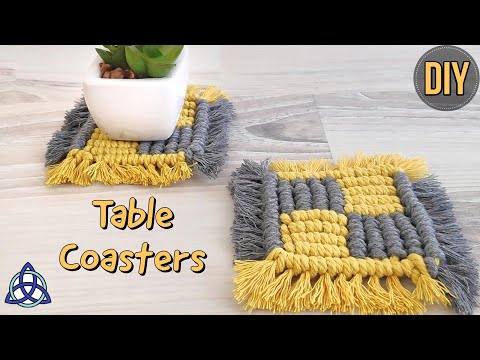 Micro Macrame Big Square Pendant Tutorial  Macrame Magic Knots  DIY