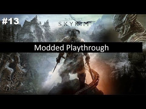Skyrim Ultra Modded Playthrough Part 13 Journey To Winterhold